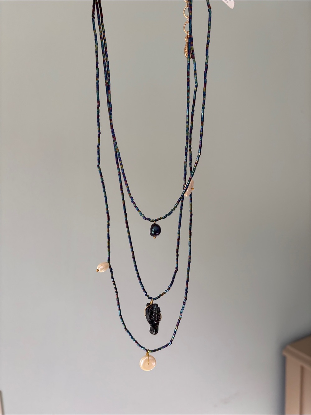 NWT Free People x Ariana OST Celebrate Layered Necklace - Picture 8 of 9